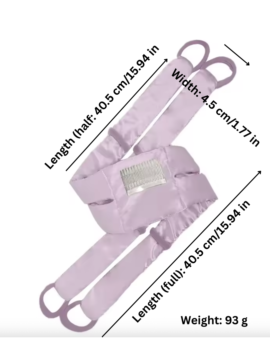 NoHeatCurl Satin DuoDream™ Curler – Heatless, Damage-Free & Effortless Curls